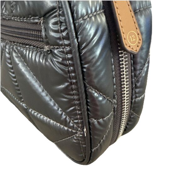 Twelvelittle Diaper Clutch Crossbody Diaper Bag Quilted‎ Metallic Gray - Picture 6 of 16